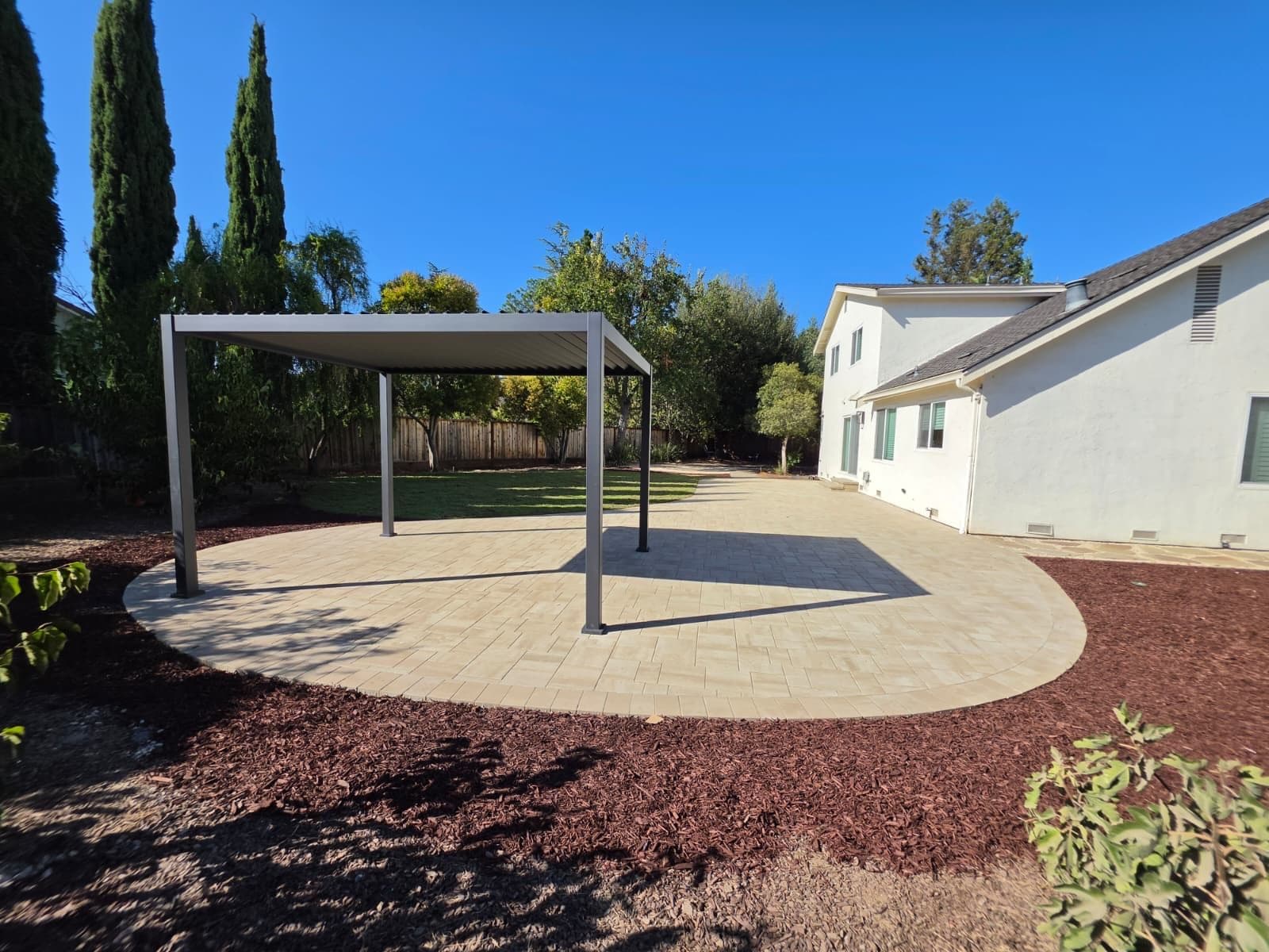 Project Paver Patio and Pergola Upgrade in San Jose image
