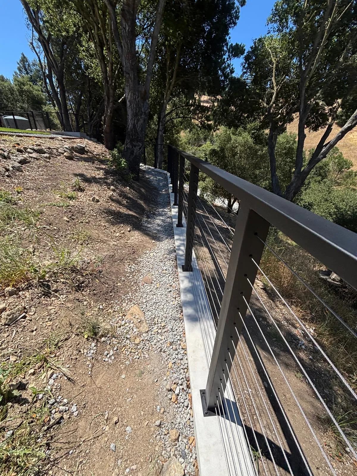 Gallery photos for Modern Cable Railing Fence Installation in Milpitas: Image #1