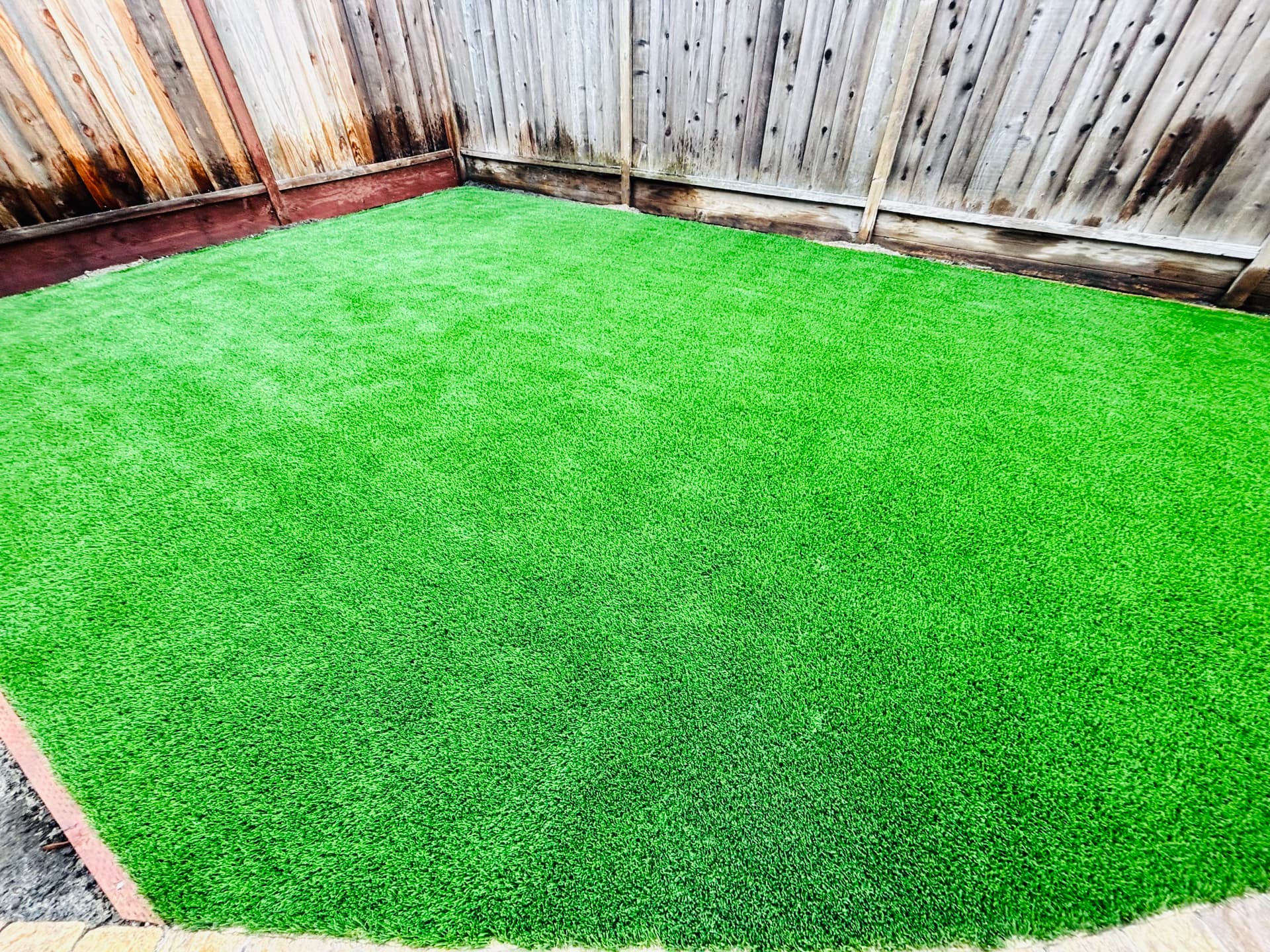 Artificial Turf and Paver Backyard Upgrade in Sunnyvale image