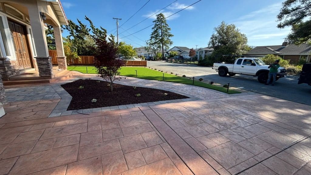 Enhanced Curb Appeal with Synthetic Grass and Fencing