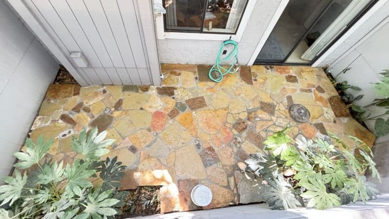 Gallery photos for Stunning Flagstone Patio Transformation in Metro Area: Image #2