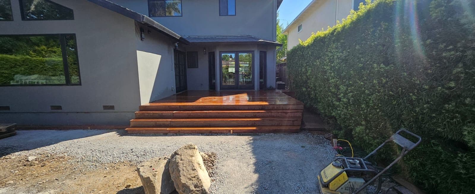 Elegant Deck Transformation for Outdoor Living image