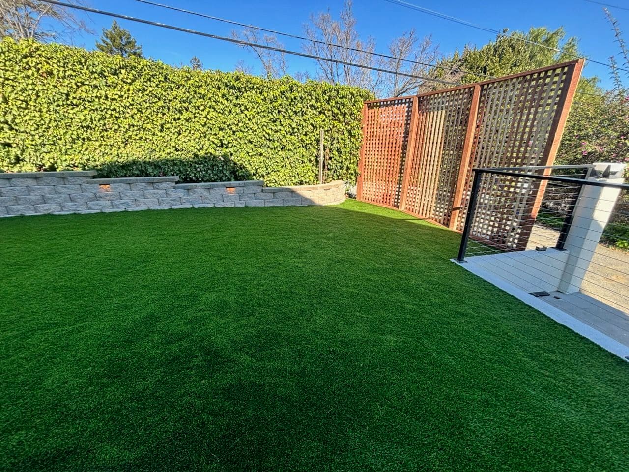 Synthetic Grass Installation in San Carlos image